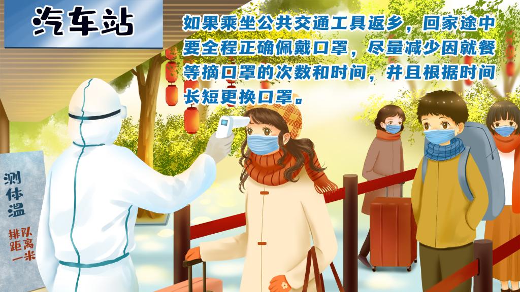 春運(yùn)進(jìn)行時，人在旅途如何做好防護(hù)？