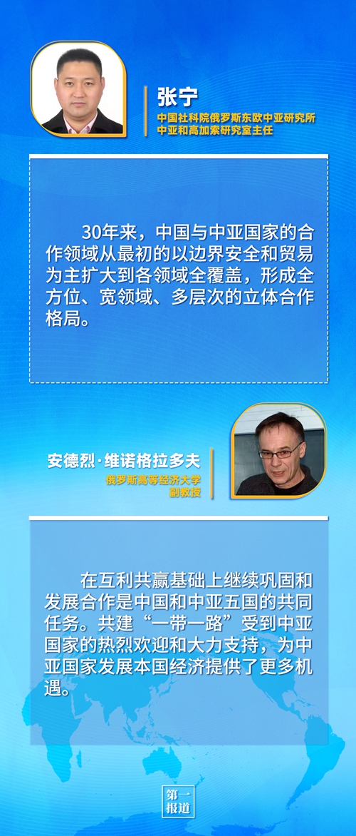 第一報(bào)道 | 建交三十年，習(xí)主席這樣評(píng)價(jià)與中亞五國關(guān)系