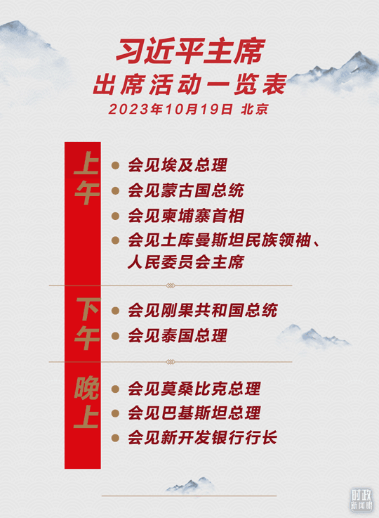時政新聞眼丨高峰論壇圓滿成功，習(xí)近平密集會見傳遞清晰信號