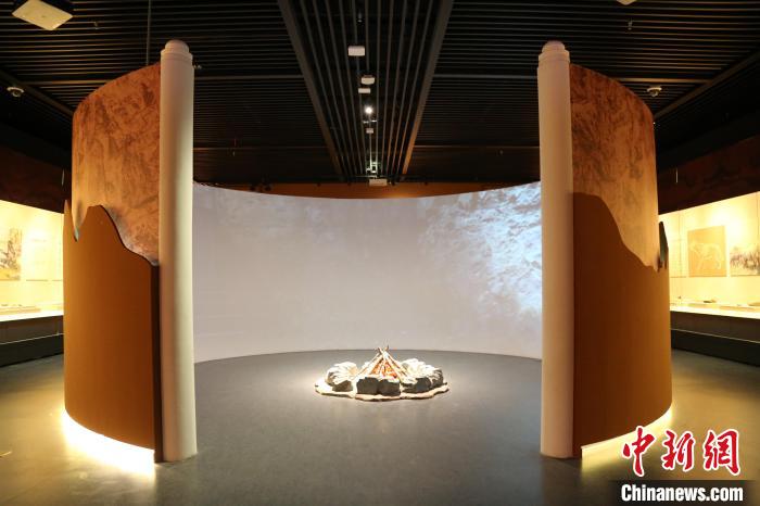 周口店遺址是迄今為止世界上同時期古人類遺址中，材料最豐富、最全面和最具代表性的一處遺址。　太原市博物館供圖