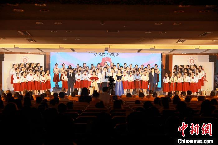 詩歌朗誦會(huì)現(xiàn)場。　閩南師范大學(xué)供圖