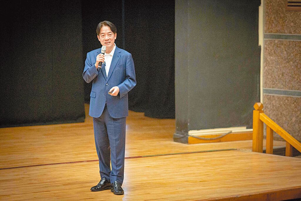 賴清德。臺灣“中時新聞網(wǎng)”資料圖