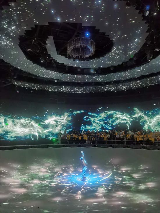 　　《天釀》演出場景。本報記者常雯宜攝