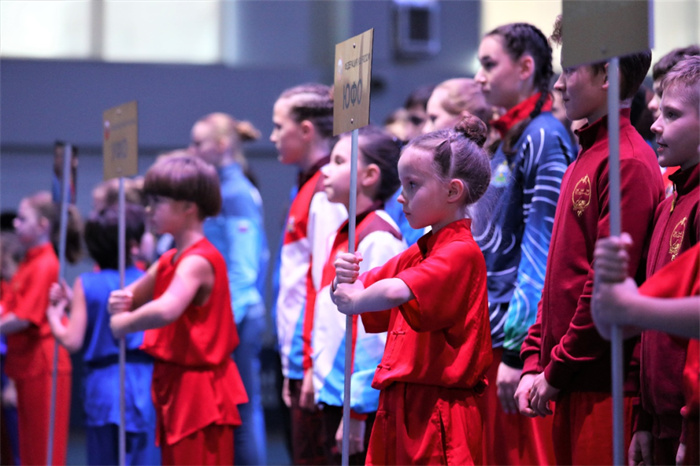 2023年俄羅斯杯暨全俄武術(shù)錦標(biāo)賽開(kāi)幕式現(xiàn)場(chǎng)。駐俄羅斯大使館供圖
