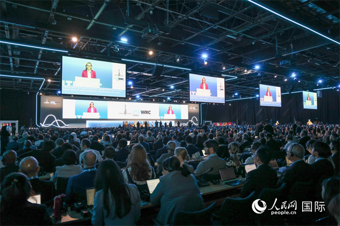 2023年世界無線電通信大會開幕式現(xiàn)場。人民網(wǎng)記者 任皓宇攝