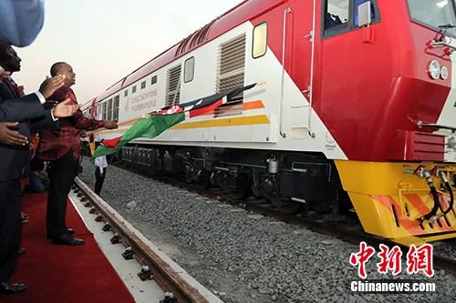 圖為2017年5月31日，蒙內(nèi)鐵路成功開通。<a target='_blank' href='/'><p  align=