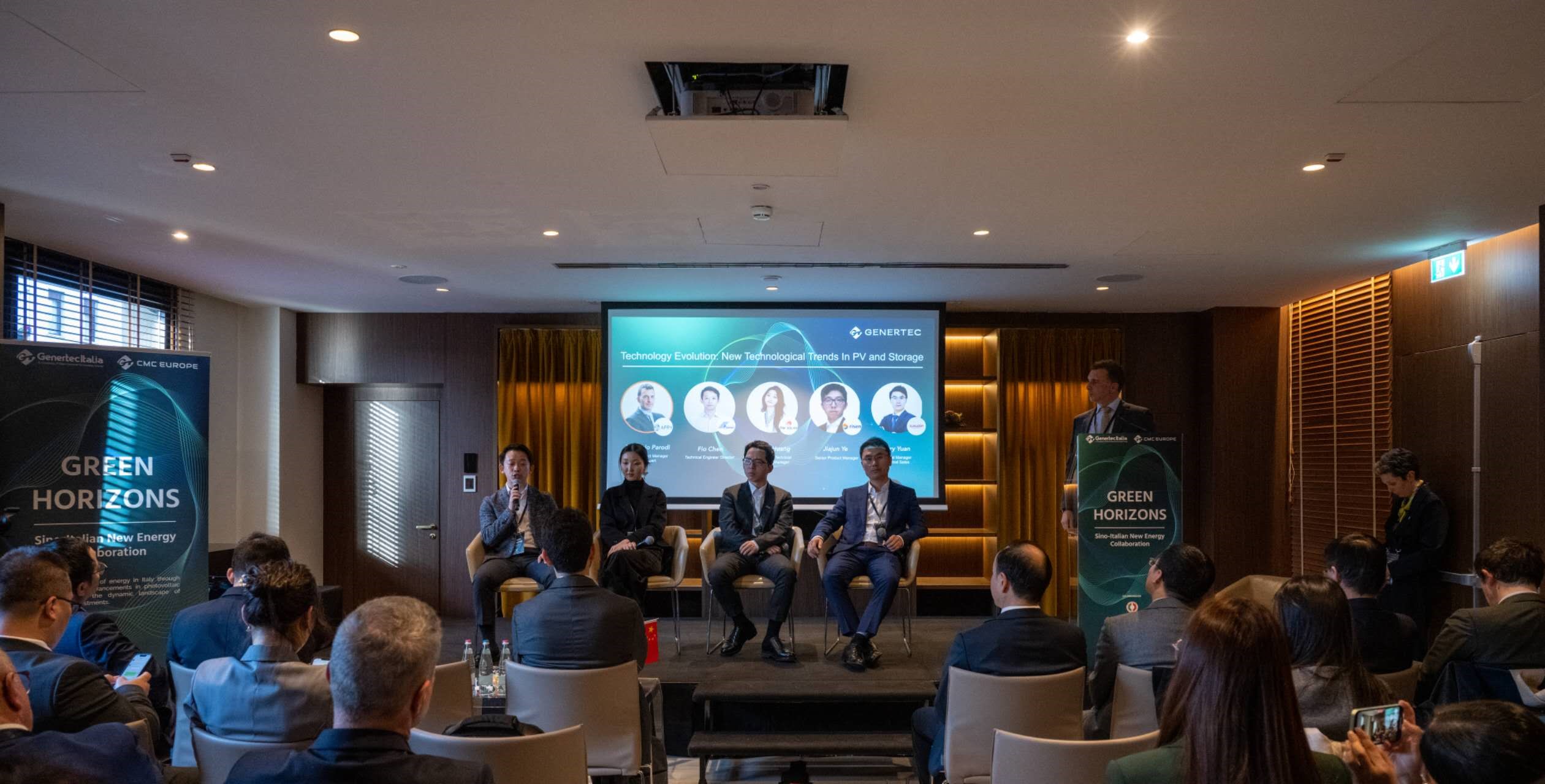 中方企業(yè)代表就新能源技術(shù)發(fā)展趨勢分享觀點。主辦方供圖