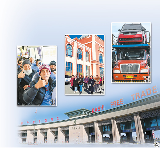 口岸繁榮，新疆成為開放前沿