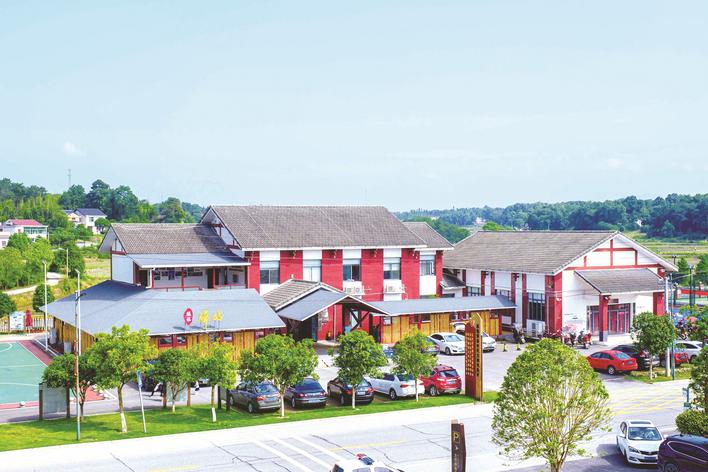 由文化站升級改造而成的“福臨驛站”，可提供度假、研學(xué)、會議、拓展、愛國主義教育等各類旅游線路，供游客自主選擇。 長沙縣供圖