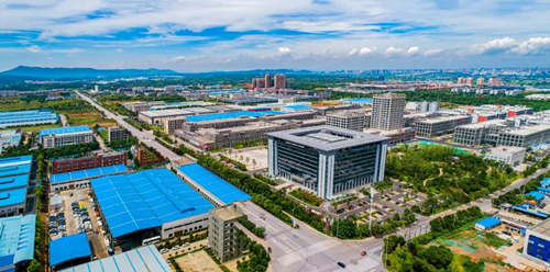 寧鄉(xiāng)高新區(qū)鳥瞰。鄧建春攝