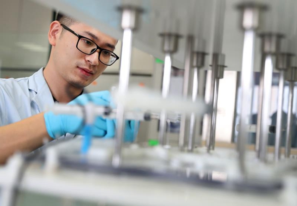 藥物研制實(shí)驗(yàn)環(huán)節(jié)。受訪者供圖