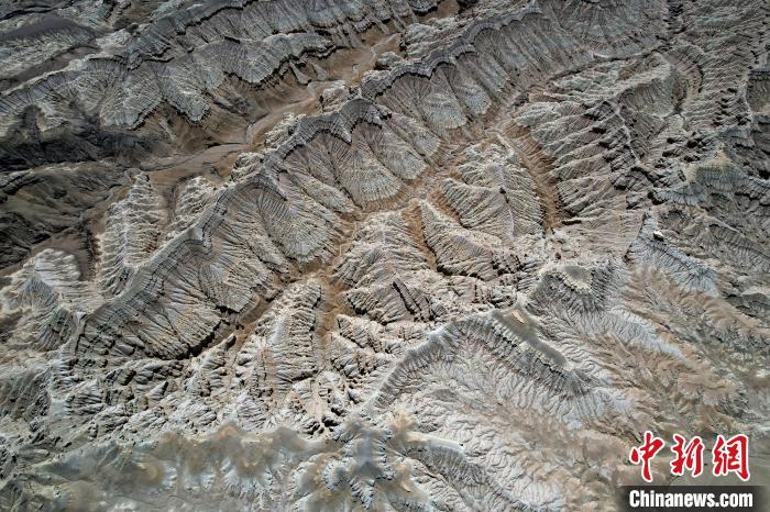 4月5日，西藏阿里札達(dá)土林。(無人機(jī)照片) 李林 攝