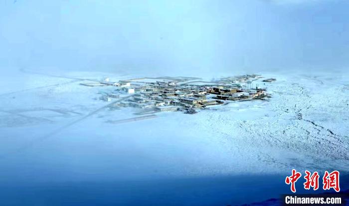 圖為普瑪江塘鄉(xiāng)冬季村景?！±丝ㄗ涌h網(wǎng)信辦供圖