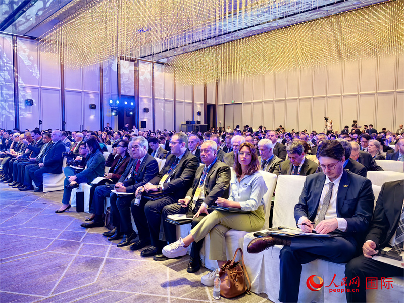 中國—巴西商業(yè)研討會(huì)現(xiàn)場。人民網(wǎng)記者 符園園攝