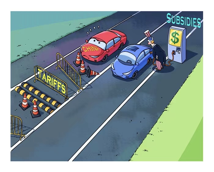 漫畫作者：馬宏亮（人民網(wǎng)版權(quán)圖片，未經(jīng)授權(quán)請(qǐng)勿轉(zhuǎn)載。）