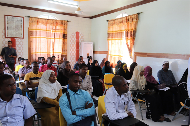 培訓現(xiàn)場。專家組供圖