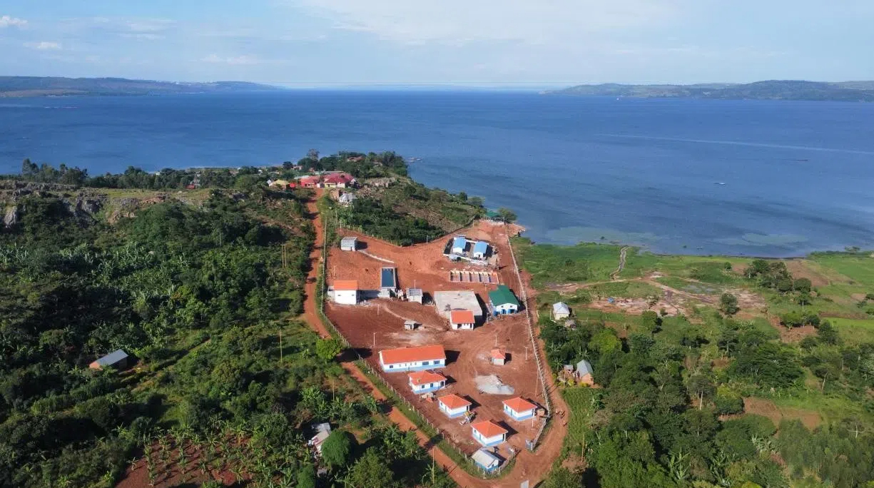 烏干達(dá)布伊奎供水項(xiàng)目建設(shè)完成。中鐵十局非洲公司供圖