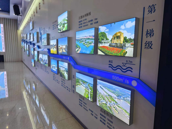 長江水跨越13級“階梯”一路北上。人民網(wǎng)記者 黃鈺攝