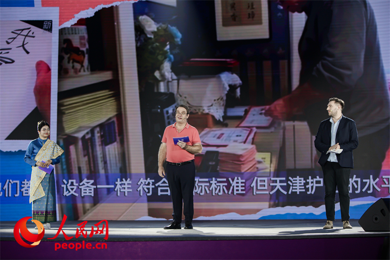 從左至右分別為馬星彤、皮安睿、柯明可。人民網(wǎng)記者 于凱攝