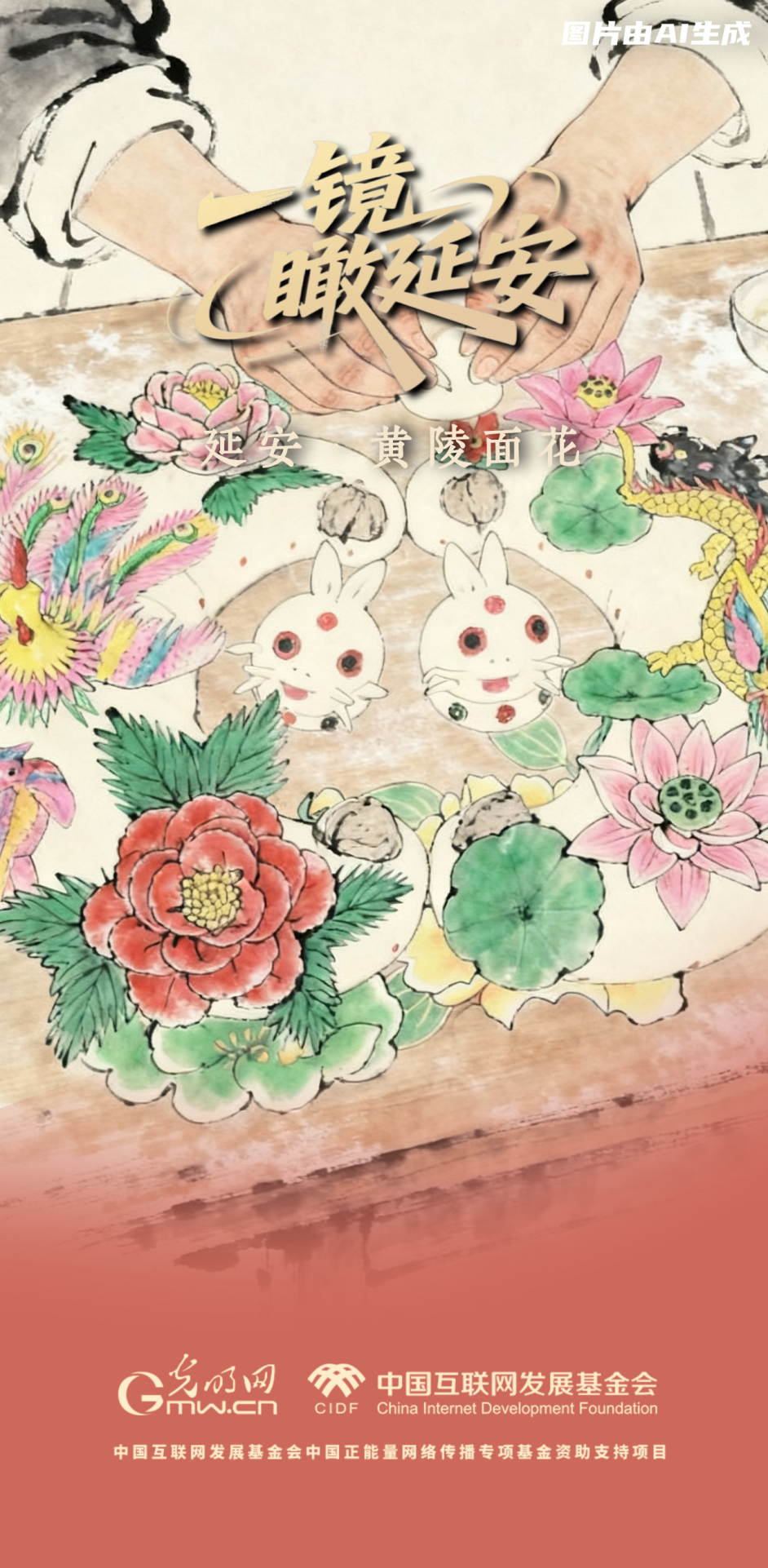 【一鏡瞰延安·AI海報】跟著這些非遺文化，感受老區(qū)風土人情