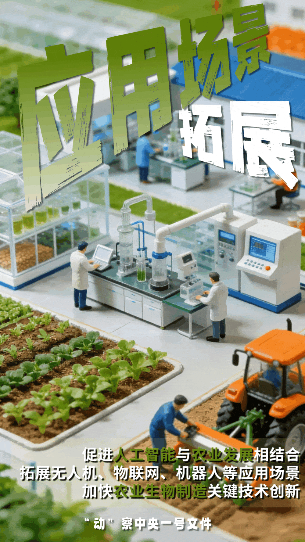 “動(dòng)”察一號(hào)文件 | 機(jī)器人、無(wú)人機(jī)……“新農(nóng)具”激活農(nóng)業(yè)新質(zhì)生產(chǎn)力