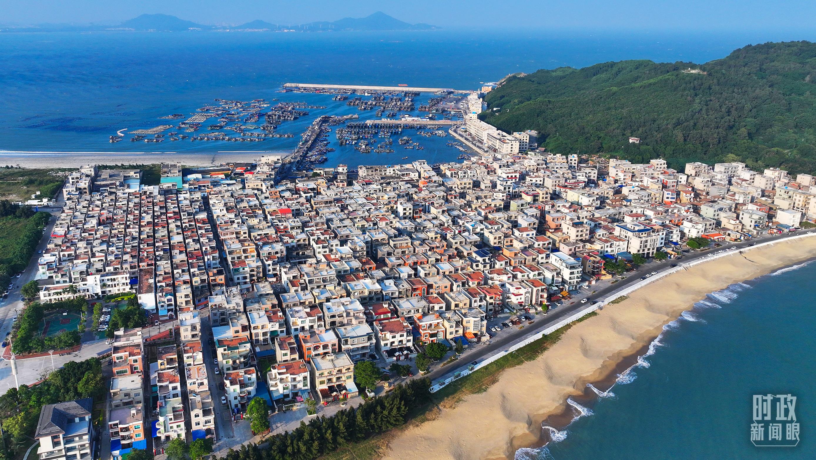 △澳角村。（總臺記者李鵬沖拍攝）