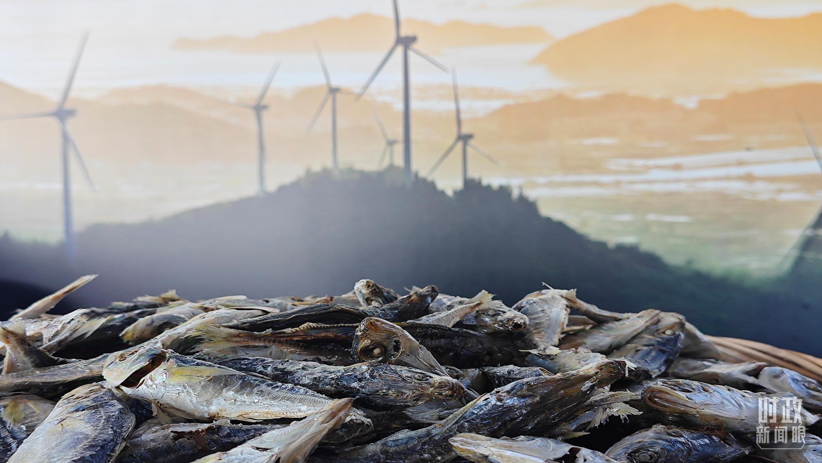 △澳角村的海產(chǎn)品。（總臺央視記者許永松拍攝）