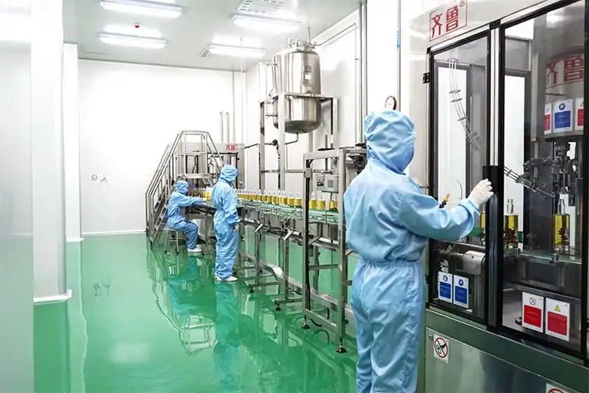 吉林省鹿產(chǎn)品生產(chǎn)車間。