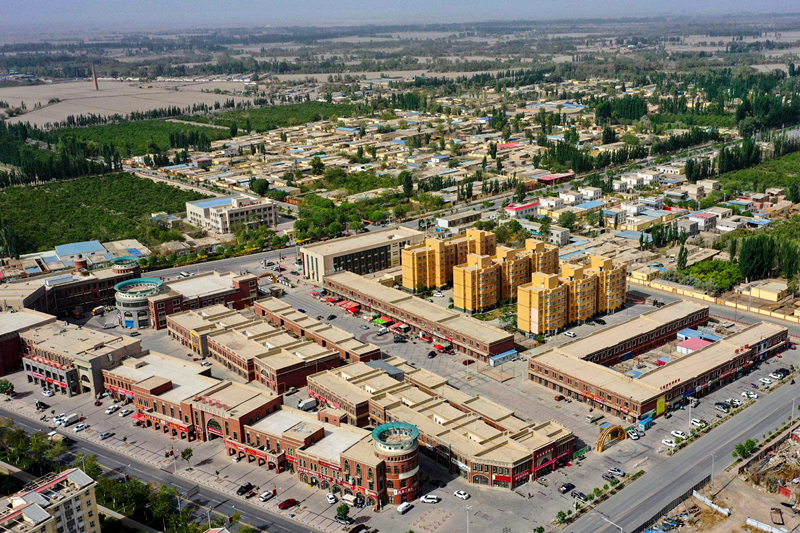 達(dá)西村新貌。