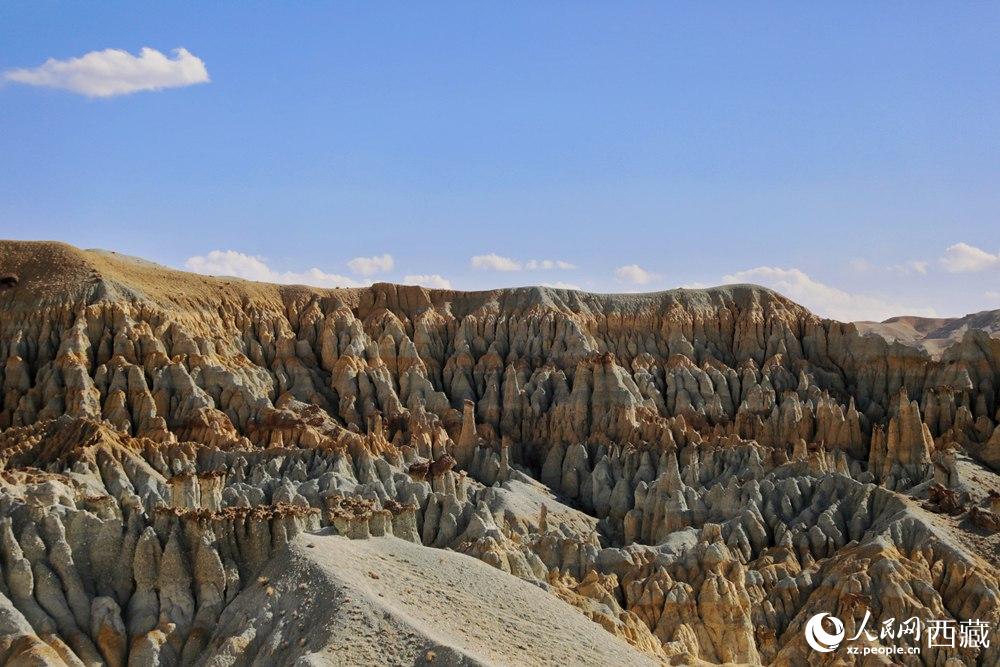 多姿多彩的土林。人民網(wǎng) 李海霞攝