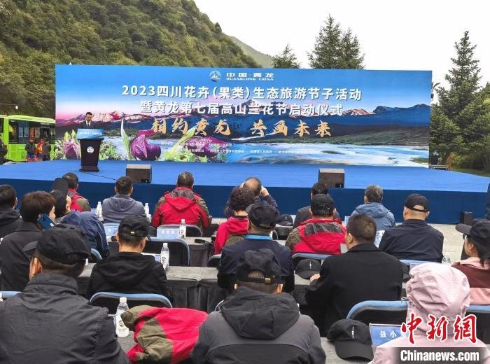 四川黃龍：生態(tài)保護(hù)效果顯著高山蘭花成旅游“一絕”