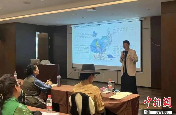 圖為西藏自治區(qū)婦聯(lián)組織直播電商培訓(xùn)。資料圖 西藏自治區(qū)婦聯(lián)供圖