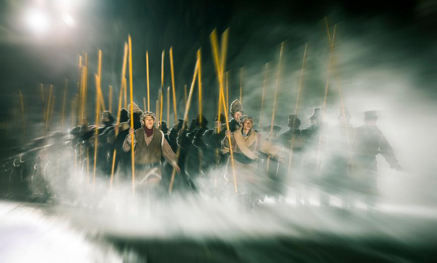 演出現(xiàn)場。蕭文松子攝