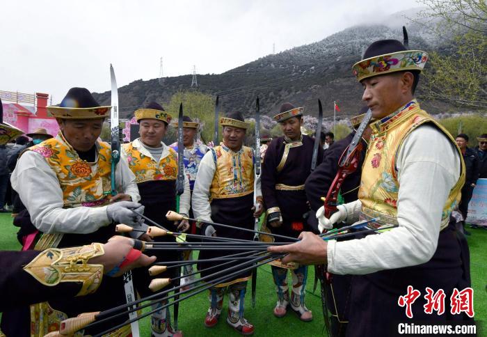 3月28日，參加響箭比賽的選手們?！±盍?攝