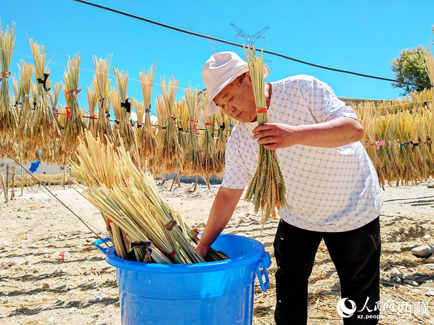 幸福生活曬出來(lái)。人民網(wǎng) 李海霞攝