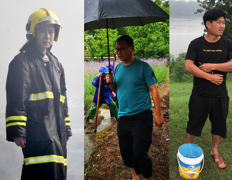 左起：陳陸、甘磊、帖克艷。