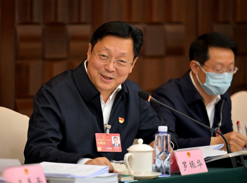 全國(guó)人大代表羅振華。