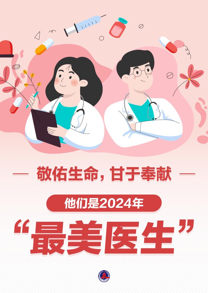 新華鮮報(bào)|致敬“白衣戰(zhàn)士”！2024年“最美醫(yī)生”發(fā)布